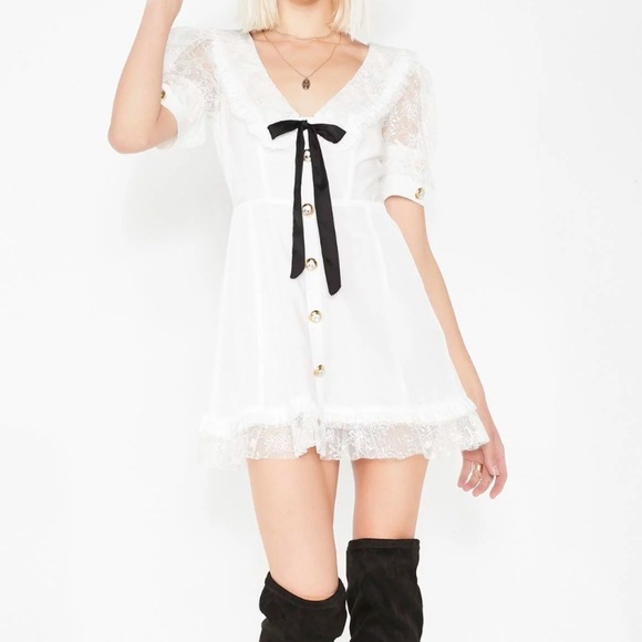 🚫SOLD🅿️🚫 NWOT FL&L MINI DRESS - Picture 3 of 8